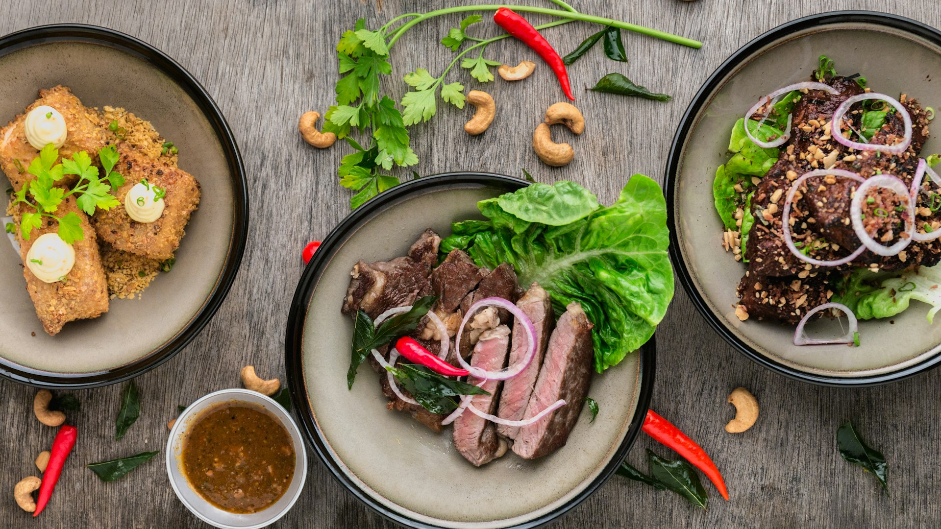 Beautifully plated dish